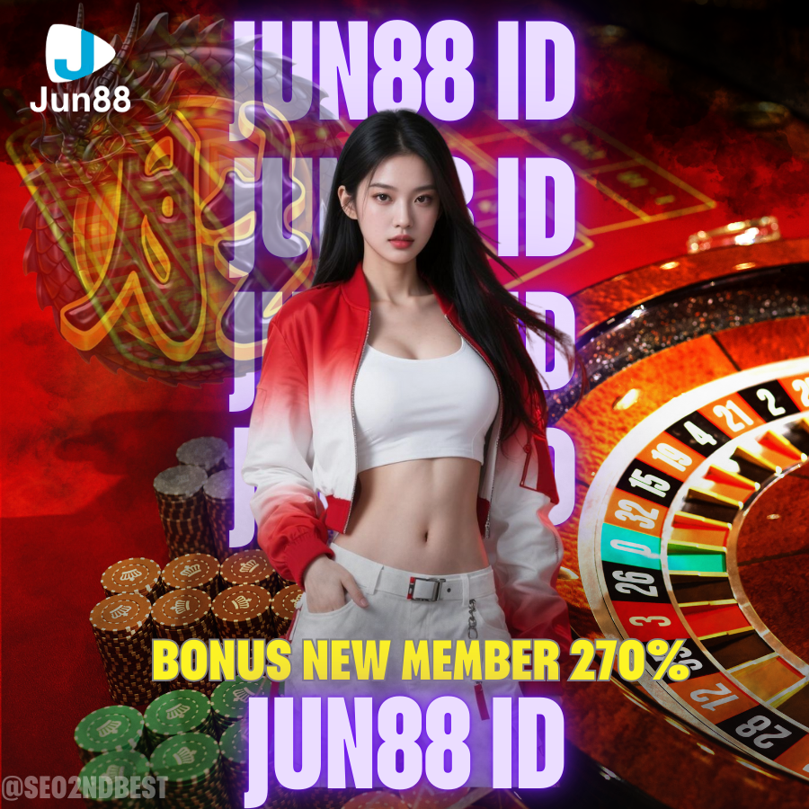 Gambar bonus new member JUN88 dengan promo akhir tahun